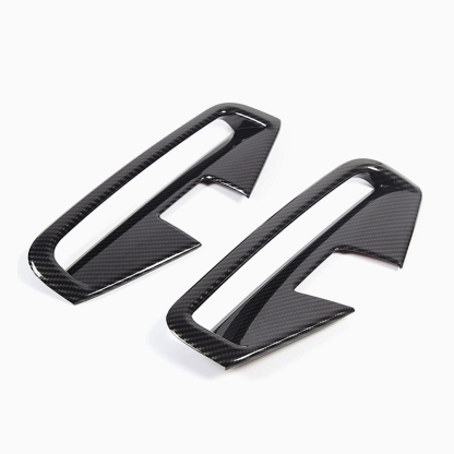 ASIGN Real Carbon Fiber Front Bumper Side Intake Grille Trim for 2022 - 2024 BMW 4 Series /i4