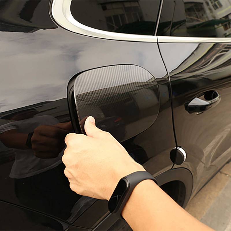 Asign Porsche Macan / Panamera / Cayenne / 718 / 911 Carbon Fiber Fuel Tank Cap Cover Overlay