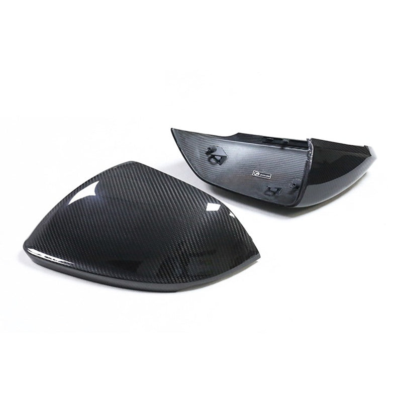 2019+ Audi Q8 SQ8 RSQ8 Carbon Fiber Mirror Caps For Audi Q8 SQ8 RSQ8 4M