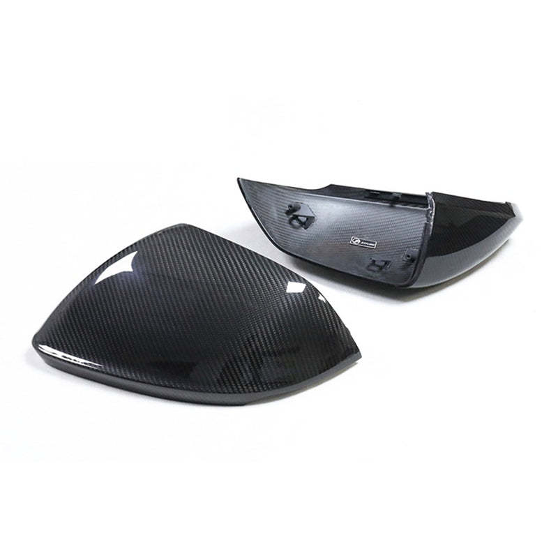 2019+ Audi Q8 SQ8 RSQ8 Carbon Fiber Mirror Caps For Audi Q8 SQ8 RSQ8 4M