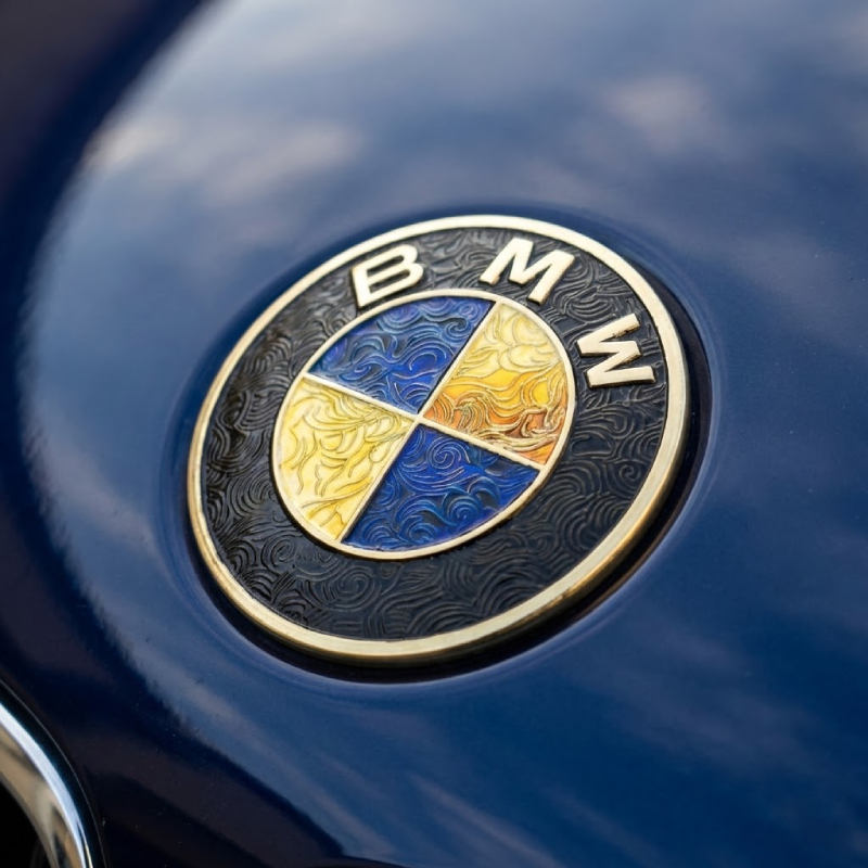 Asign Laser-Engraved Emblem Set for BMW