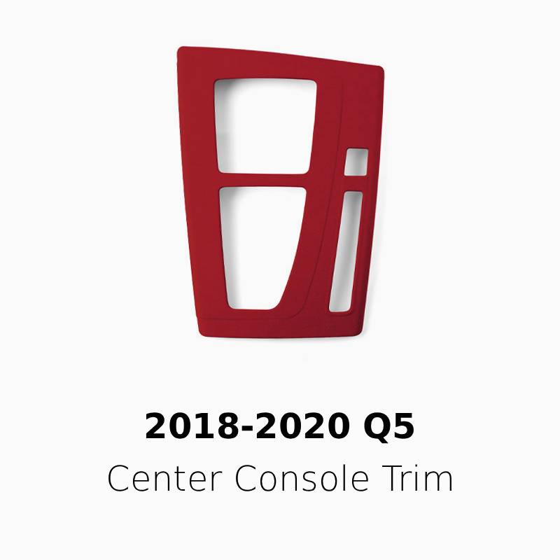 Asign Suede Center Console Trim Upgrade for Audi Q5