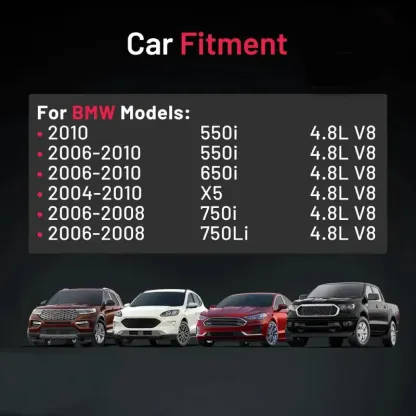 Asign 4294 Platinum Iridium Spark Plugs for BMW 550i 650i 750i X5 4.8L V8