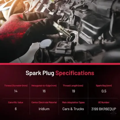 Asign 3199 Iridium Spark Plugs for BMW E46 E39 E53 E83 E85 325i 330i 525i 530i X3 X5 Z4
