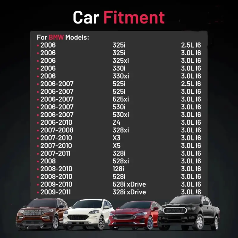 Asign ILZFR6D11 Iridium Spark Plugs for BMW E90 E60 E70 E83 E85 128i 328i 528i 530i X3 X5 Z4