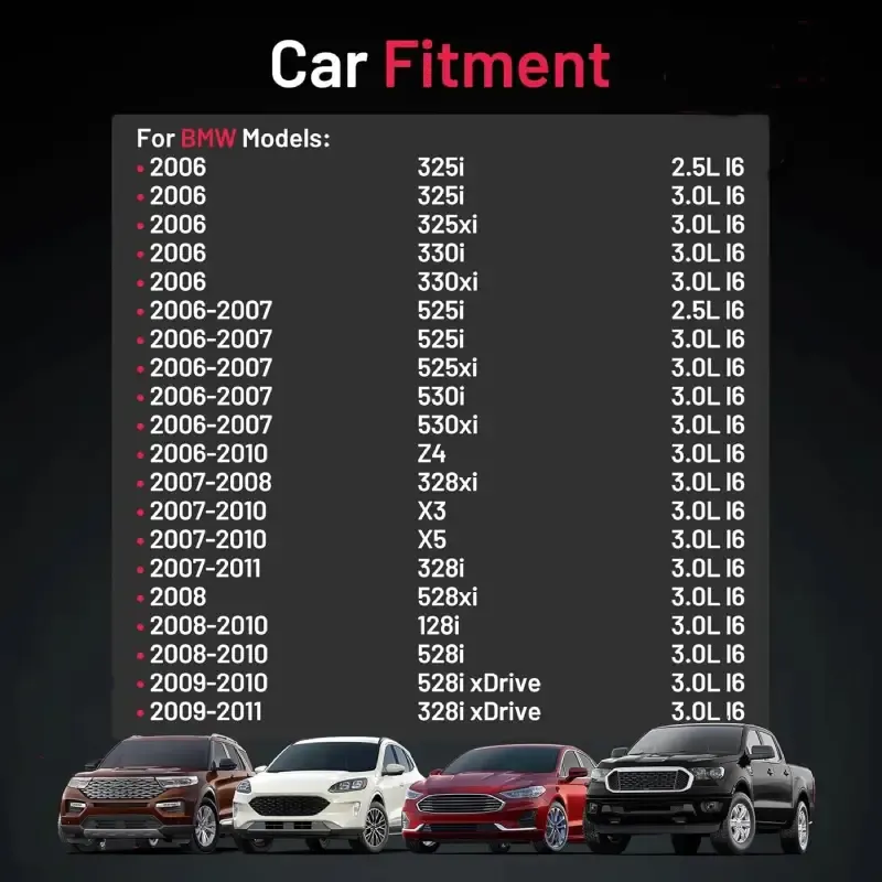 Asign ILZFR6D11 Iridium Spark Plugs for BMW E90 E60 E70 E83 E85 128i 328i 528i 530i X3 X5 Z4