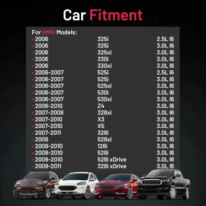 Asign ILZFR6D11 Iridium Spark Plugs for BMW E90 E60 E70 E83 E85 128i 328i 528i 530i X3 X5 Z4