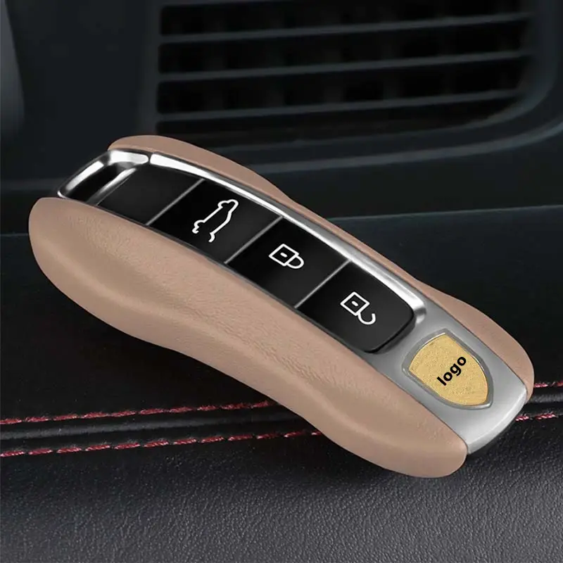 Asign Leather Key Fob Cover for Porsche – OEM-Style Leather Replacement