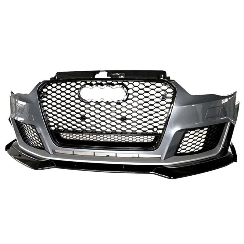 2013-2016 Audi RS3 Front Bumper For A3/S3 8V Body Kits With Honeycomb Grille Front Lip | RS3 Bumper