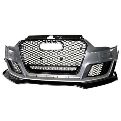 2013-2016 Audi RS3 Front Bumper For A3/S3 8V Body Kits With Honeycomb Grille Front Lip | RS3 Bumper