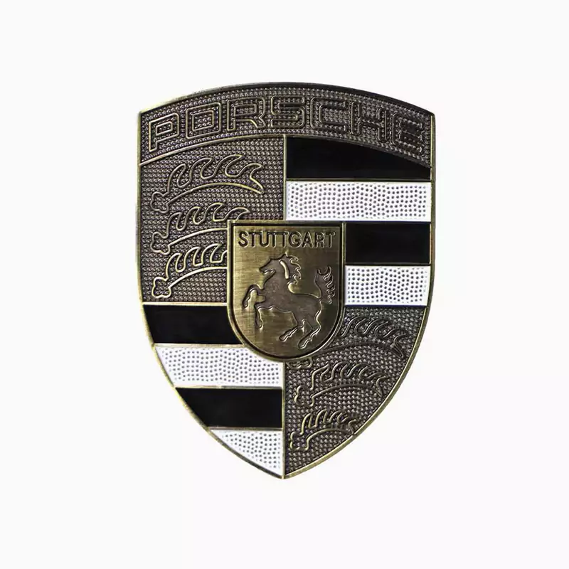 Asign Front Hood Crest Emblem for Porsche-Multiple Finishes