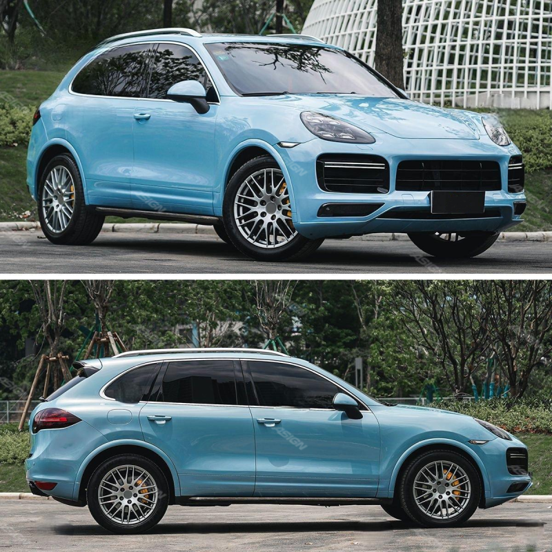 Asign — 2011-2014 for Porsche Cayenne 958.1 Upgrade Sport Design Front Bumper Wheel Arches Headlights Fog Lights New 9YA Wheel Bumper
