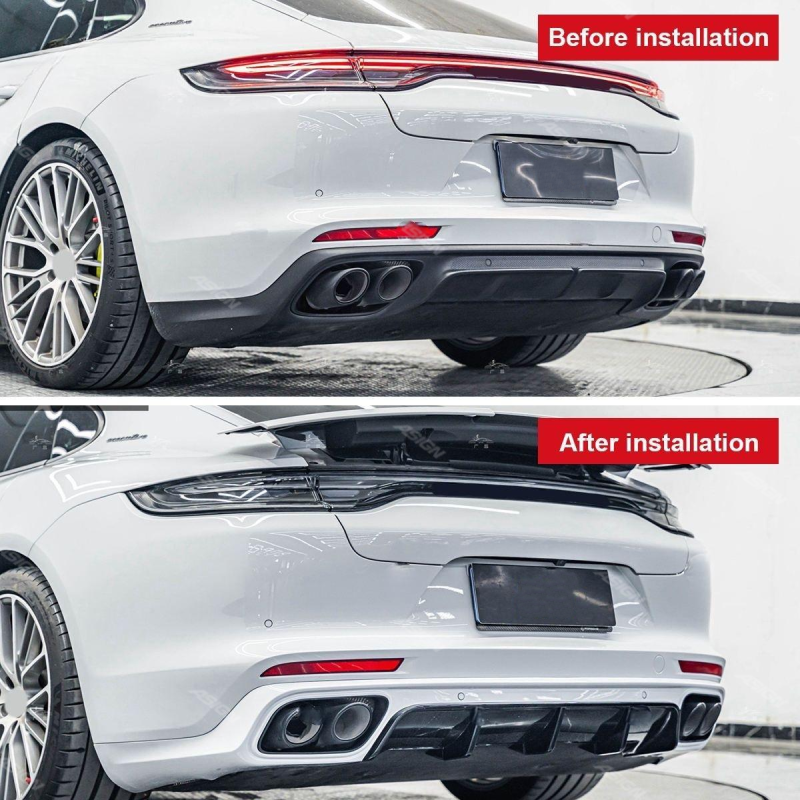 Asign — 2017-2023 for Panamera 971 Car Modification Upgrade 976 GTS Body Kit Front Bumper and Rear Bumper