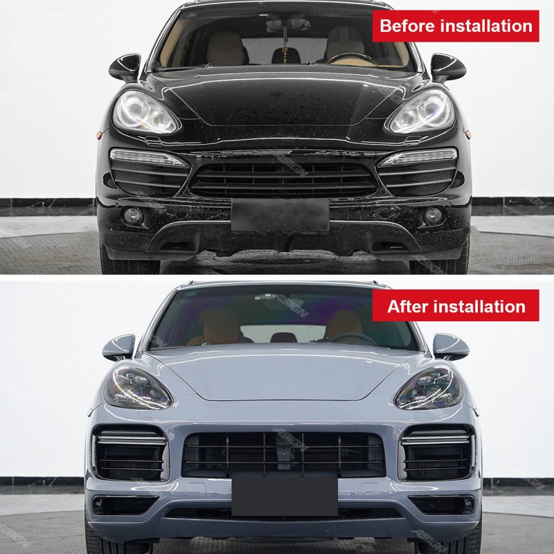 Asign — High Quality 2011-2014 for Porsche Cayenne 958.1 Front Bumper Assembly with Facelift 9Y0.1 SD Premium Car Bumpers