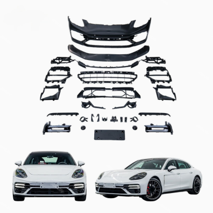 Asign — Upgraded Turbo S Body Kit for Porsche for Panamera 971 2017-2022 Front Bumper Diffuser and Side for Panamera with Car Bumpers
