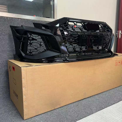 2020-2024 Audi RS3 Front Bumper For A3/S3 8Y Body Kits With ACC Fog Light Grille Honeycomb Grille Front Lip | RS3 Bumper
