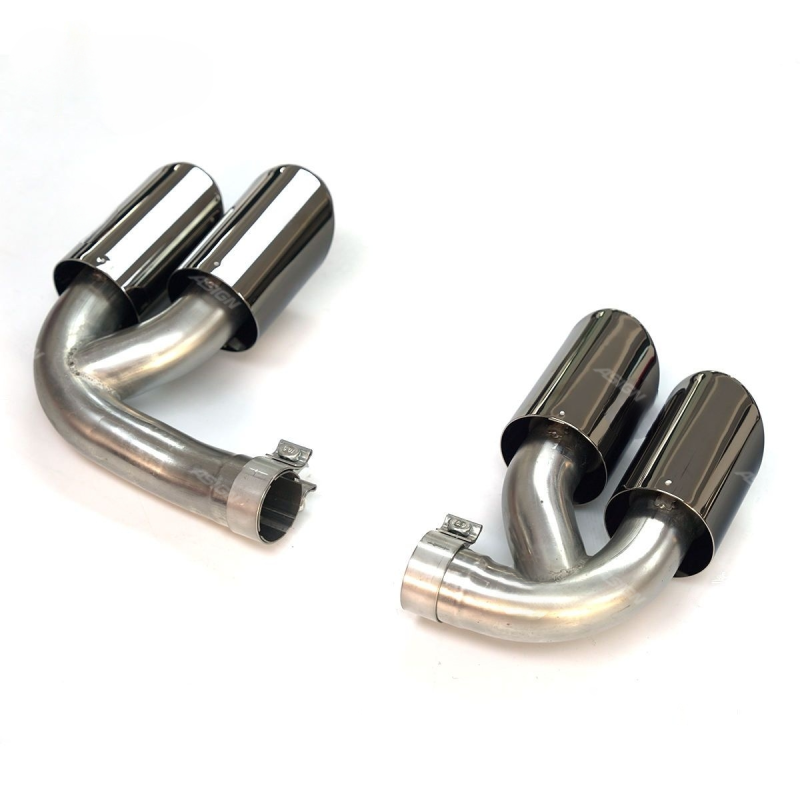 Asign - High Quality for Porsche Cayenne 9Y0 2018-2025 Stainless Steel Car Exhaust Tip Hybrid Exhaust Muffler Tailpipe Upgrade