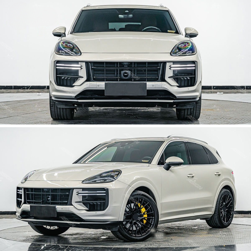 Asign - 2019-2023 for Porsche for Cayenne GTS LED Matrix Headlamps Original White Stripes with 12V Auto Lighting Systems New Condition