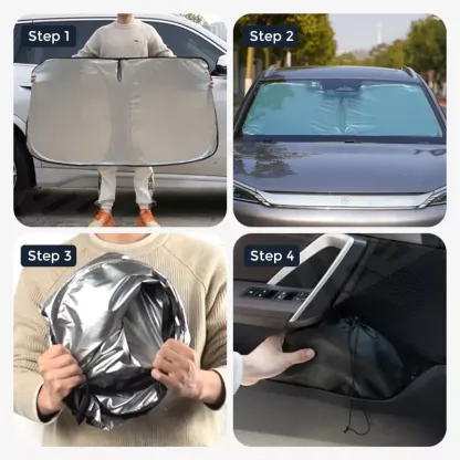 Asign Front Windshield Sunshade for Audi 