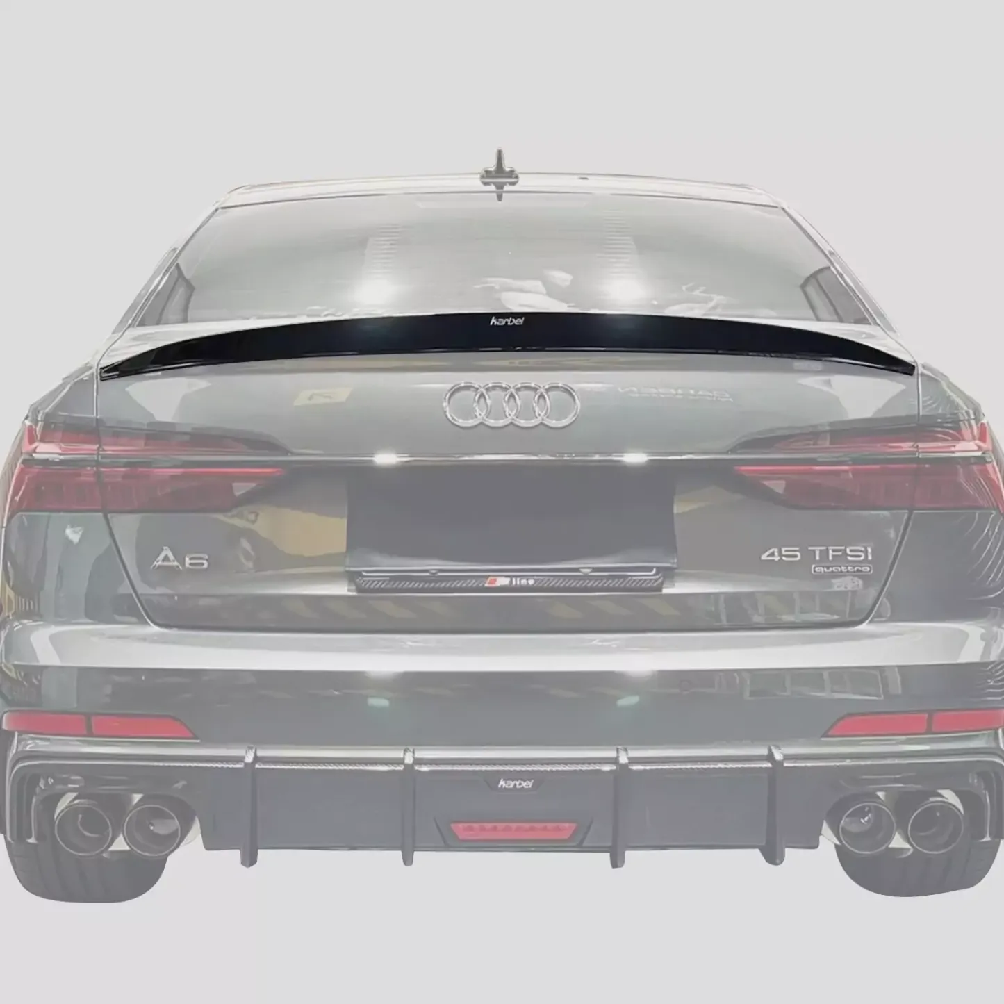 Asign Carbon Fiber Rear Spoiler for Audi S6 & A6 S-Line & A6 2019-ON C8
