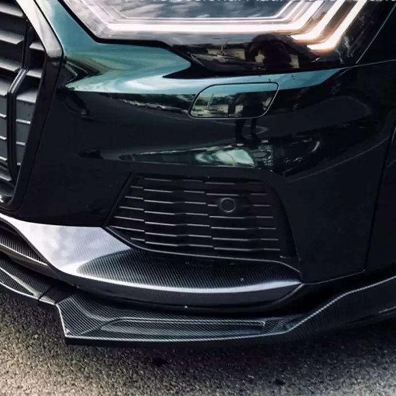 Carbon Fiber Lower Front Lip Splitter For Audi A6 Allroad C8 2020-ON