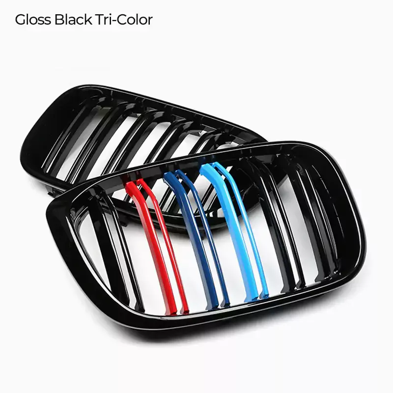 Asign BMW X3 X4 G01 G02 Carbon Fiber Gloss Black Dual Slat Grille