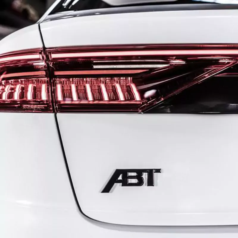 Asign "ABT" Emblem Easy Installation No Paint Damage Stylish Upgrade For Audi