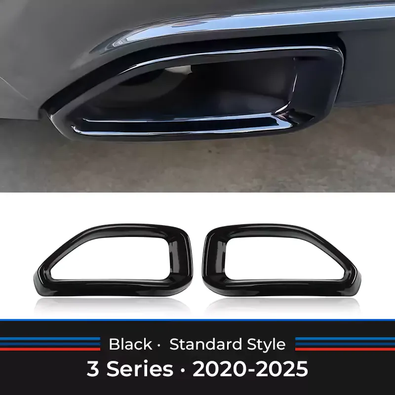 Asign BMW Gloss Black Rear Pipe Protective Cover