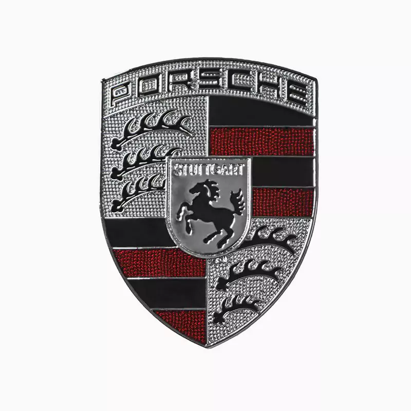 Asign Front Hood Crest Emblem for Porsche-Multiple Finishes