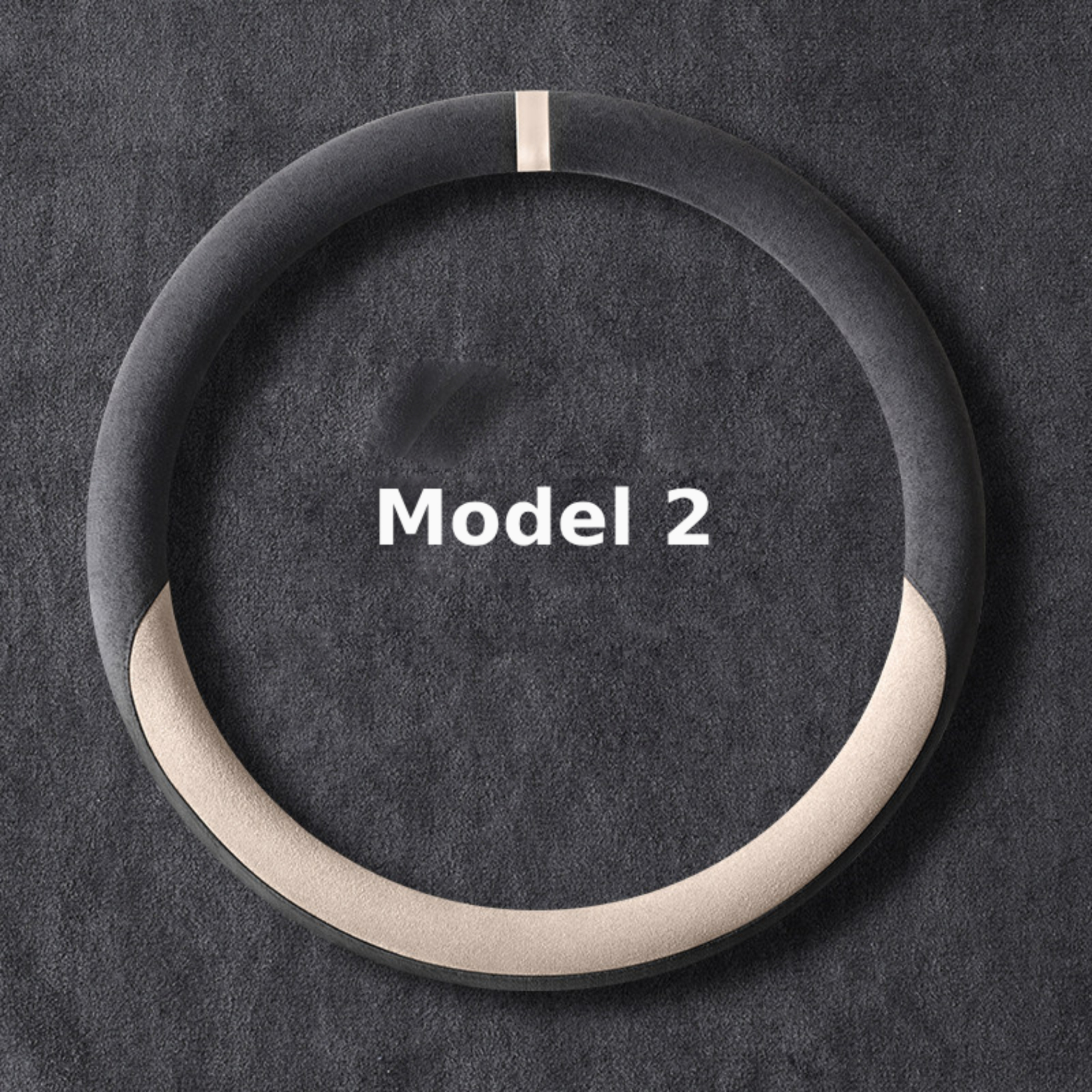 Asign Ultra-Thin Alcantara Steering Wheel Cover – Universal Fit for All Vehicles, Non-Slip, Sweat-Absorbing, All-Season Comfort