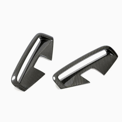 ASIGN Real Carbon Fiber Front Bumper Side Intake Grille Trim for 2022 - 2024 BMW 4 Series /i4