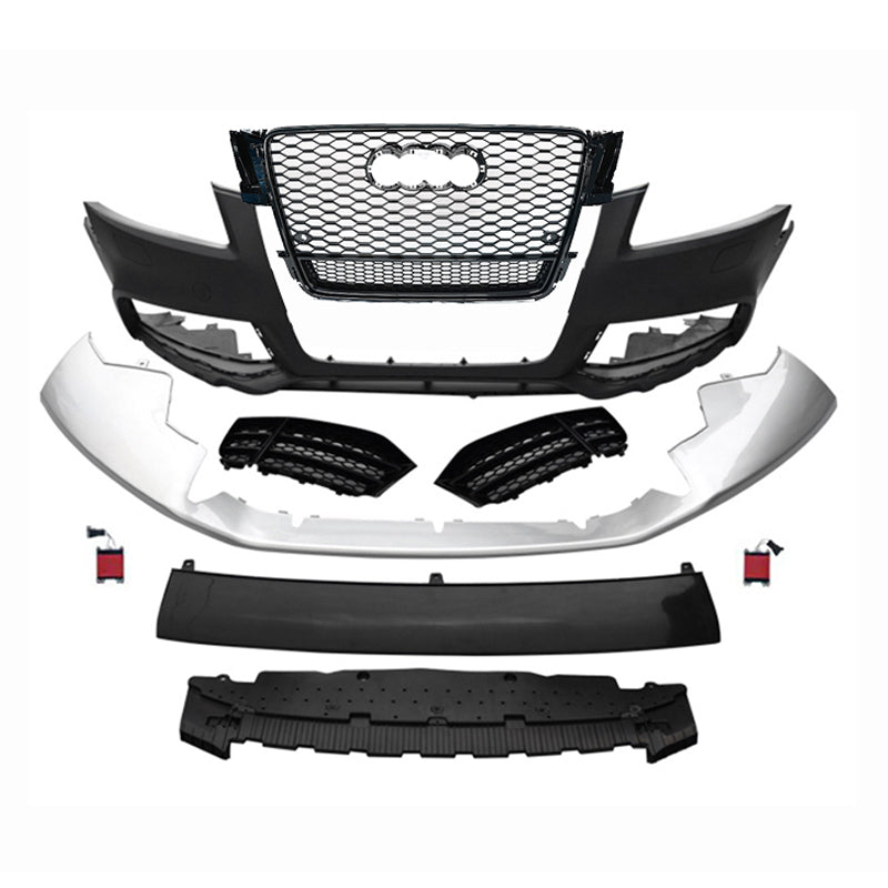 2009-2011 Audi RS5 Front Bumper For A5/S5 B8 Body Kits With Fog Light Grille Honeycomb Grille Front Lip | RS5 Bumper