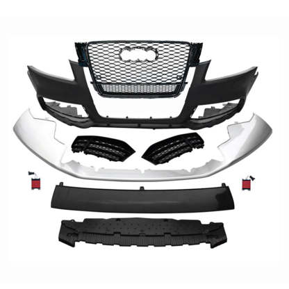 2009-2011 Audi RS5 Front Bumper For A5/S5 B8 Body Kits With Fog Light Grille Honeycomb Grille Front Lip | RS5 Bumper