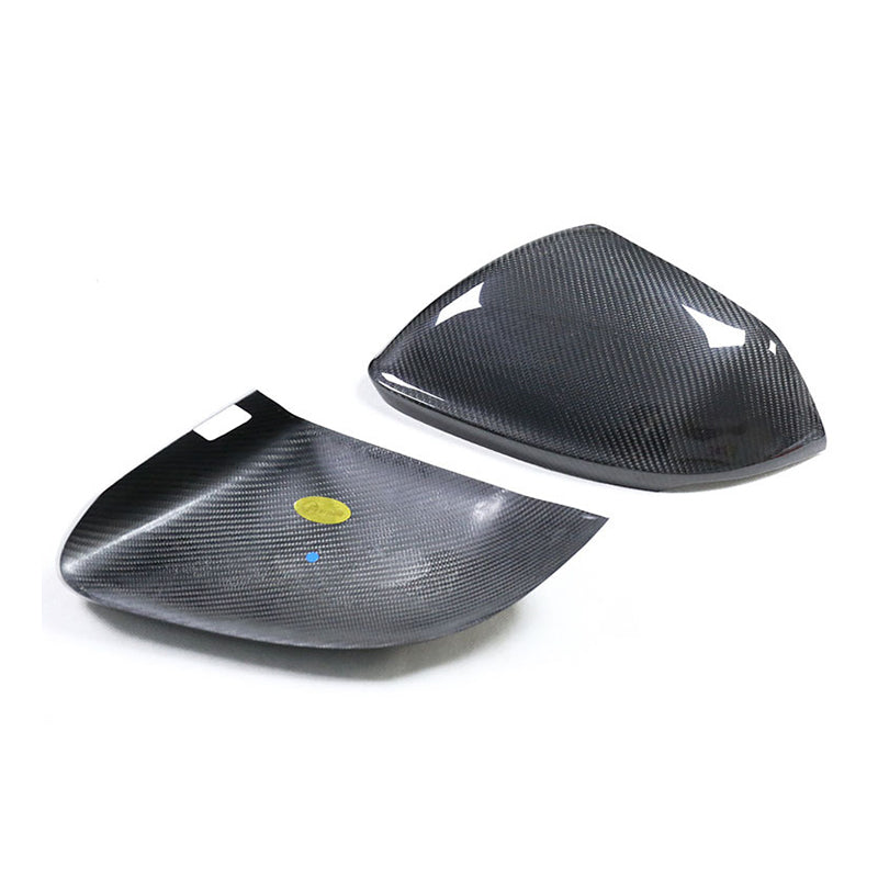 2019+ Audi Q8 SQ8 RSQ8 Carbon Fiber Mirror Caps For Audi Q8 SQ8 RSQ8 4M