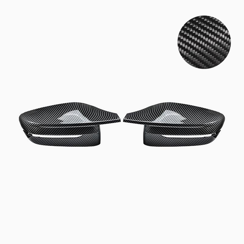 Asign BMW Horn Rearview Mirror Cover Cap for 2012-2025 BMW 3 Series/2020-2025 i3 BMW M Style Mirror Caps