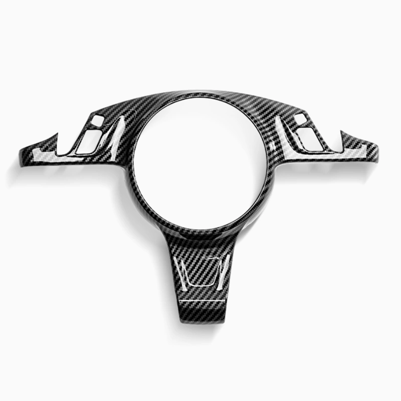Asign Carbon Fiber Look Steering Wheel Trim For Porsche