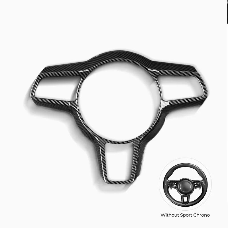Asign Carbon Fiber Look Steering Wheel Trim For Porsche