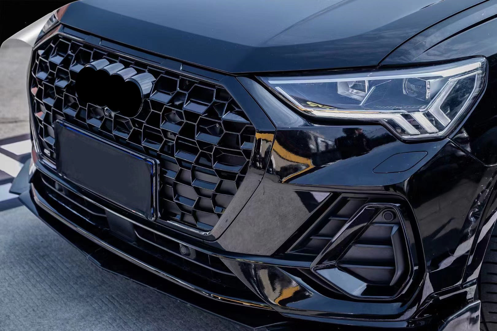 2020-2023 Audi RSQ3 Honeycomb Grille For Audi Q3 SQ3 F3