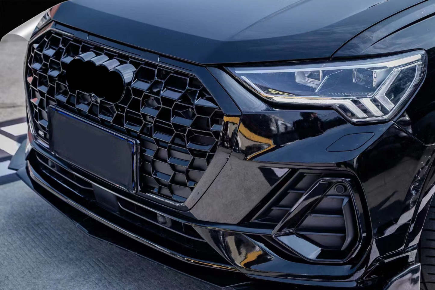 2020-2023 Audi RSQ3 Honeycomb Grille For Audi Q3 SQ3 F3
