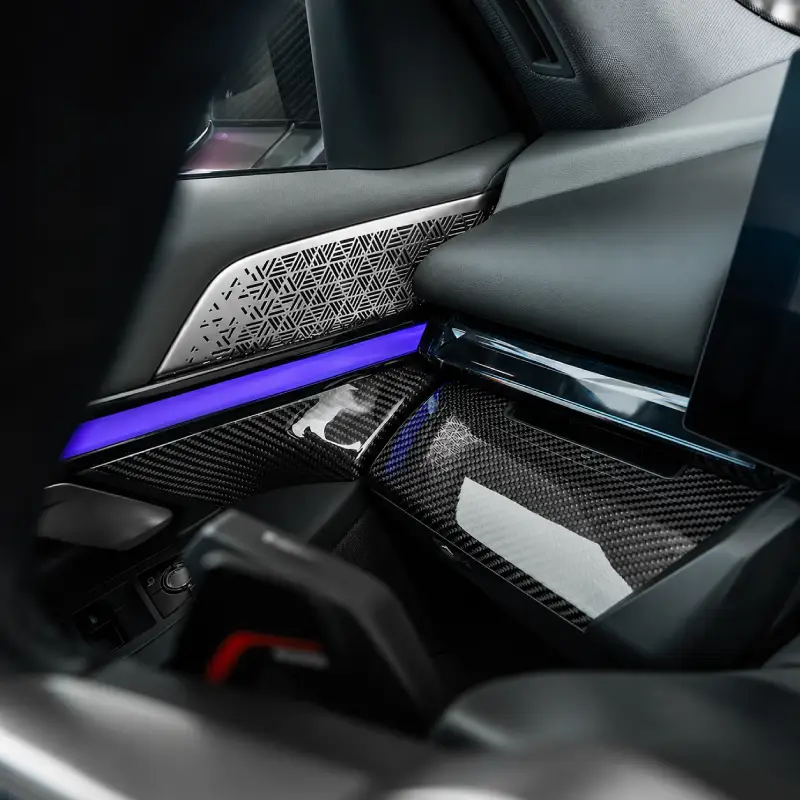 Asign Real Carbon Fiber Interior Trim Overlay Kit for BMW 5 Series G60 2024–2026