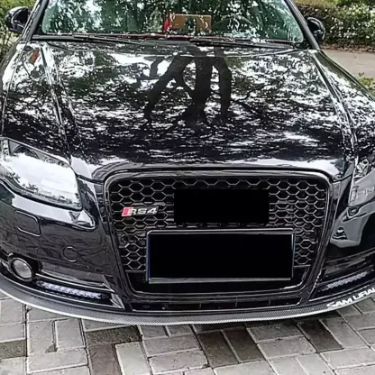 2005-2007 Asign RS4 Style Honeycomb Front Grille For Audi A4 B7 Non S Line