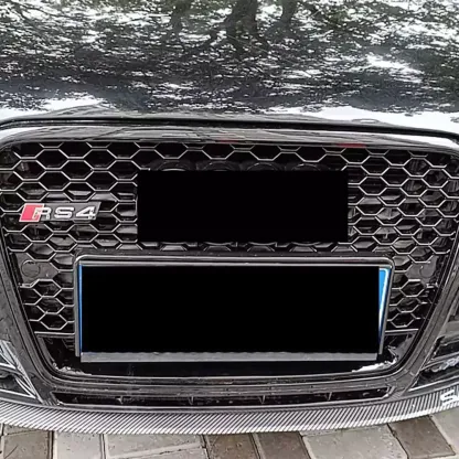 2005-2007 Asign RS4 Style Honeycomb Front Grille For Audi A4 B7 Non S Line