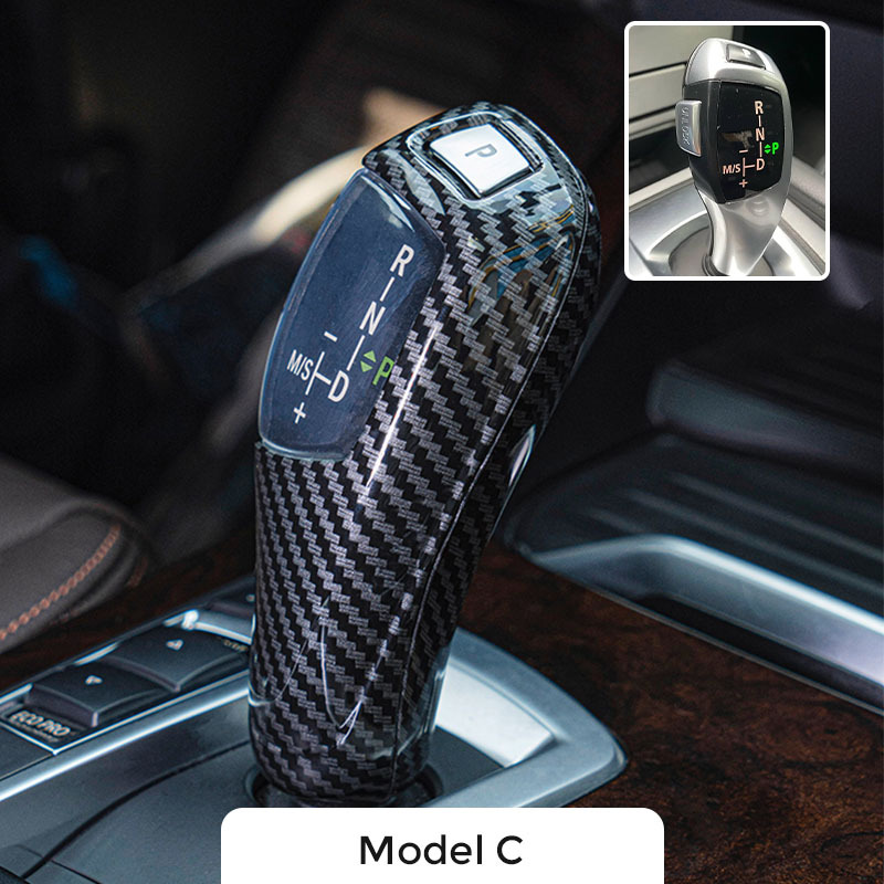 Asign BMW Shift Knob Cover Crystal or Carbon Fiber