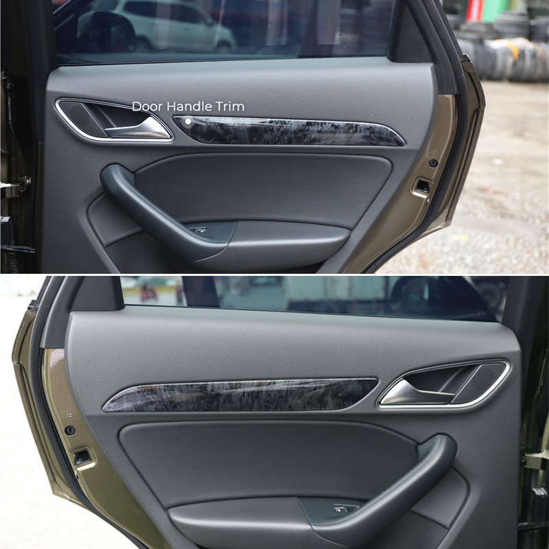 Asign Carbon Fiber & Wood Grain Center Console Trim for 2013-18 Audi Q3 8U – Premium Interior Upgrade