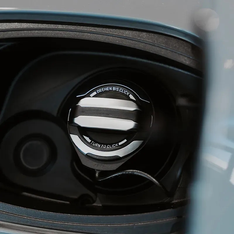 Asign Aluminum Fuel Tank Cap For Porsche Without PORSCHE Letter 2010–2024