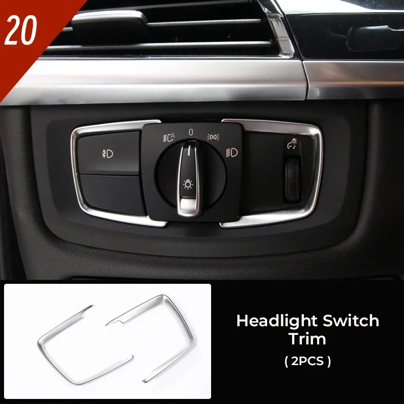 Asign Dashboard Trim for BMW X5 (2014-2018) – Interior Center Console Decorative Cover