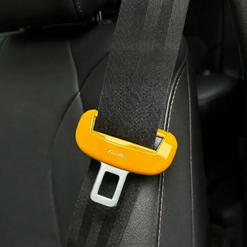 Asign Premium Seat Belt Buckle Cover For Porsche Panamera/Macan/Taycan/911/718/Cayenne