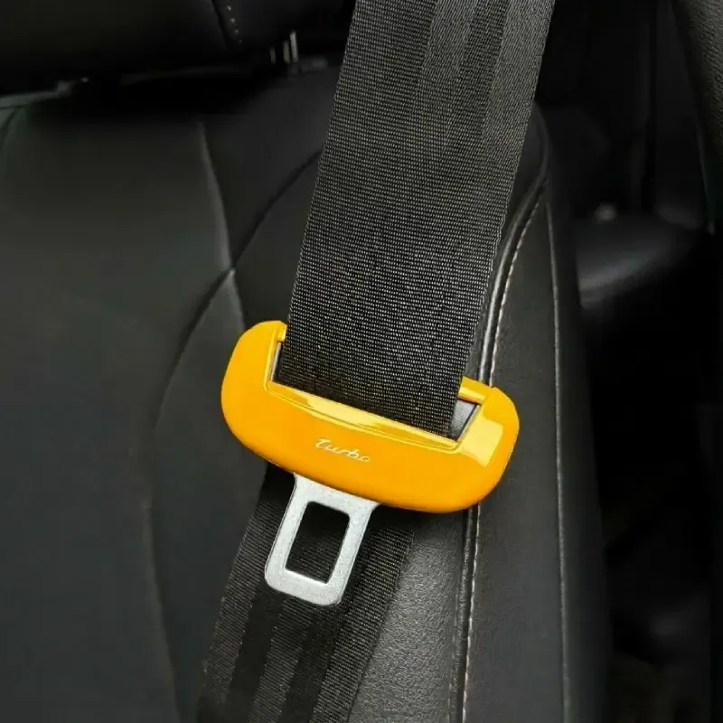 Asign Premium Seat Belt Buckle Cover For Porsche Panamera/Macan/Taycan/911/718/Cayenne