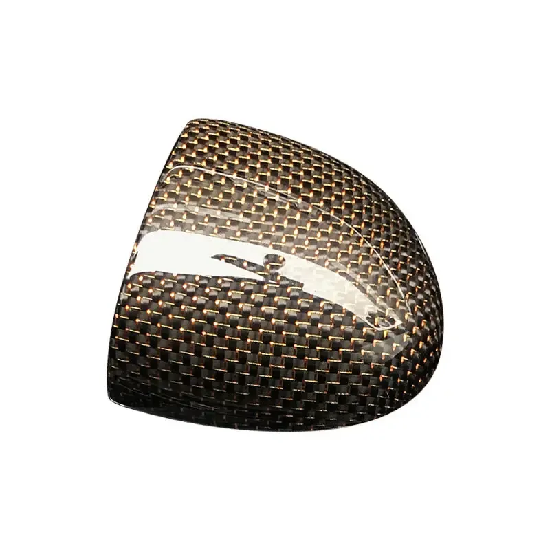 Asign Replacement Carbon Fiber Gear Shift Knob Cover For Audi A4/A5/A6/Q5/Q7