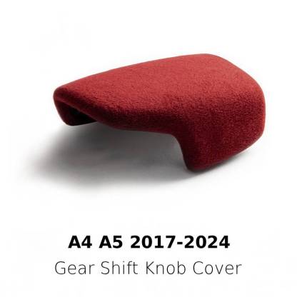 Asign Suede Interior Center Console Panel Cover for Audi A4 (2017–2024)